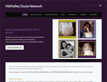 Tablet Screenshot of midvalleydoulas.net